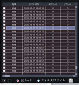 イベント別に検索可能な再生リスト